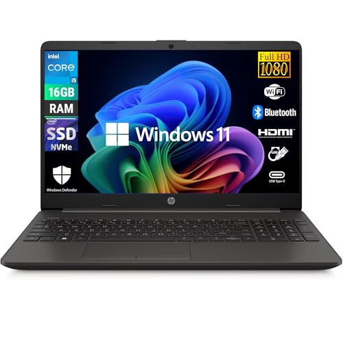 HP 250 G9, Notebook Display 15.6” FHD, Intel Core i5-12th 10 Core 4.4Ghz, Ram 16GB, SSD 512GB, Windows 11