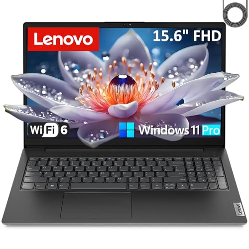 Lenovo, Pc Portatile Notebook, Display FHD da 15,6″, CPU Intel N4500, Ram 8Gb, SSD 256Gb, Computer Portatile con Libre, W11 e Mouse Wireless, Preconfigurato