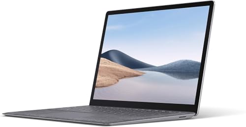 2021 Microsoft Surface Laptop 4 con Intel Core i5-1135G7 (13,5-pollici, 8GB RAM, 256GB SSD) (QWERTY Inglese) Platino (Ricondizionato)