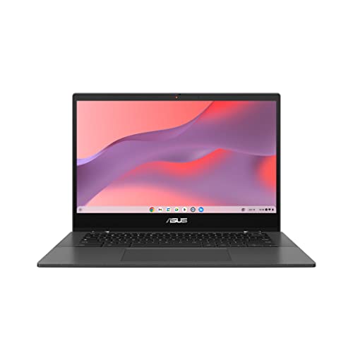ASUS Chromebook CM1402CM2A#B0D5RFLLH4, Notebook con Monitor da 14″ Anti-glare, 60Hz, Processore MediaTek Kompanio 520, RAM 8GB, 128GB eMMC, grafica ARM Mali-G52 MC2, ChromeOS, Grigio